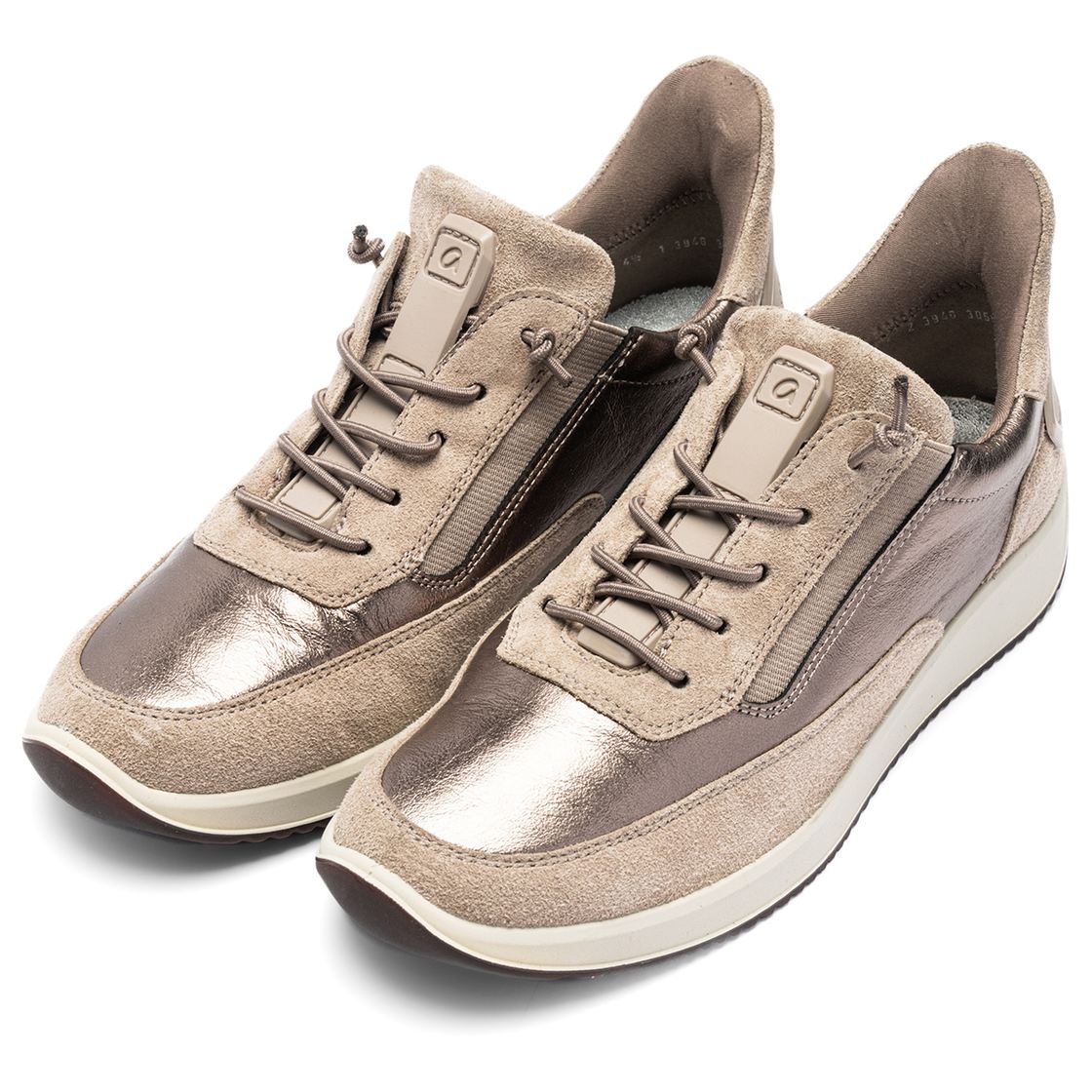 Ara LISSABON 4.0 - Beige, metallik - Frontansicht