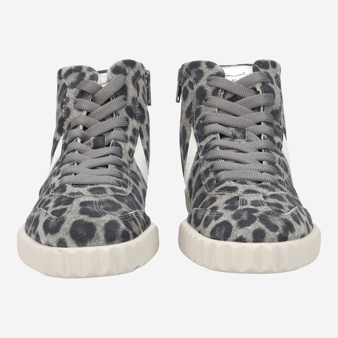 VOILE BLANCHE INES HIGH - Grau, Leo-Look - Frontansicht