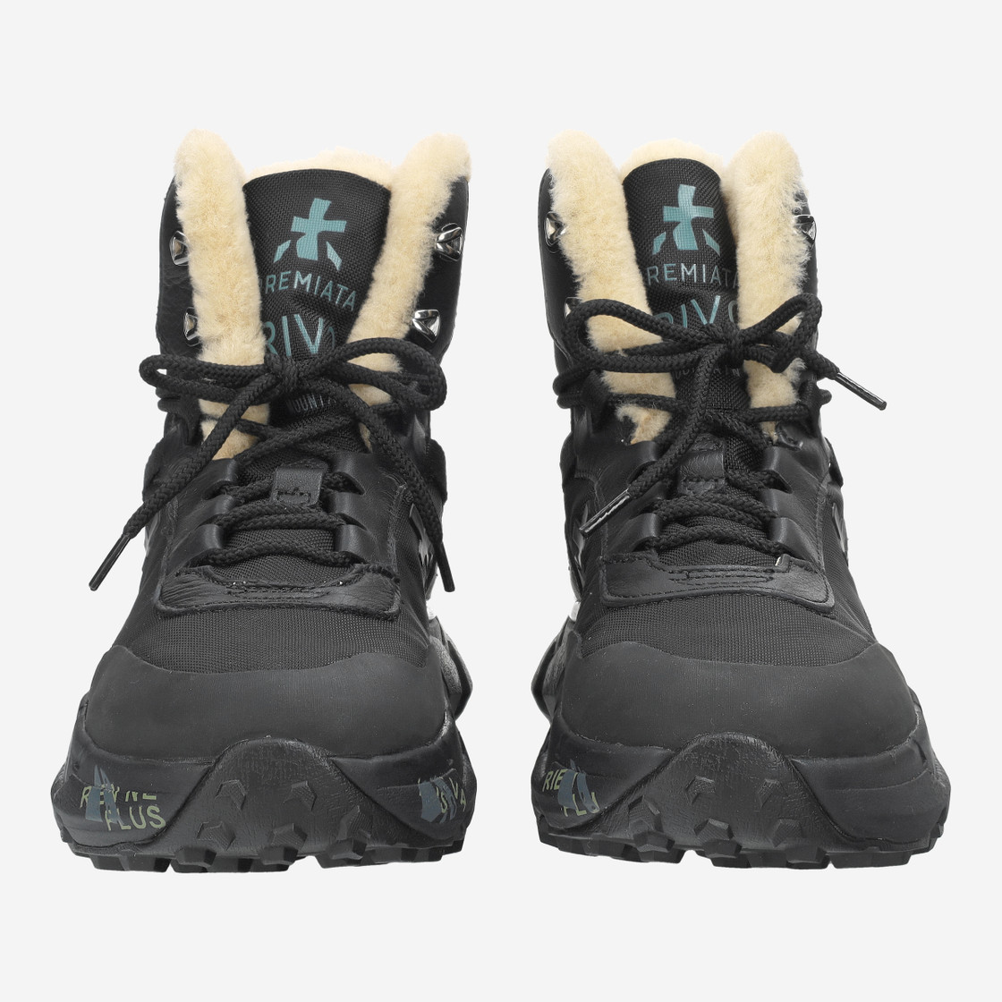 Premiata TRIVOR - Schwarz - Frontansicht