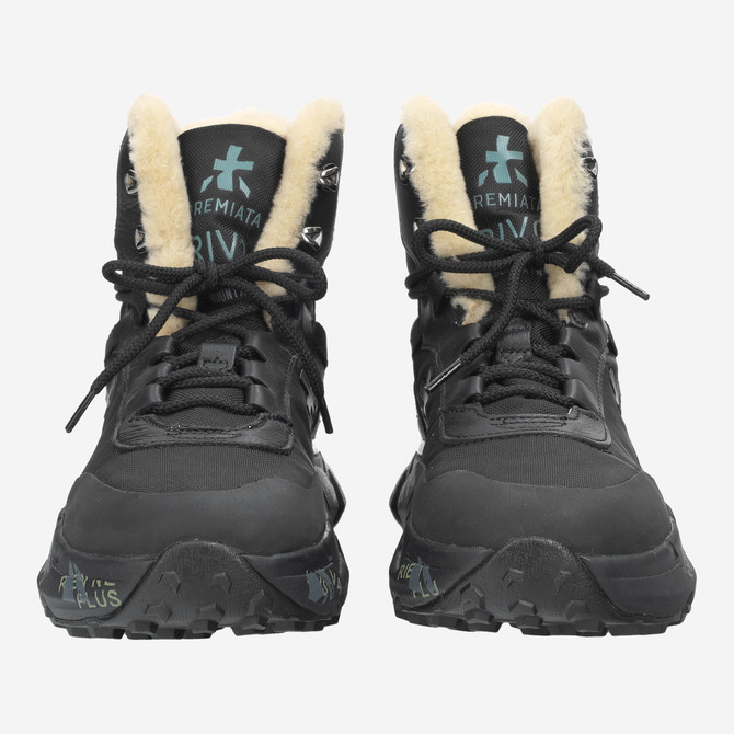 Premiata TRIVOR - Schwarz - Frontansicht