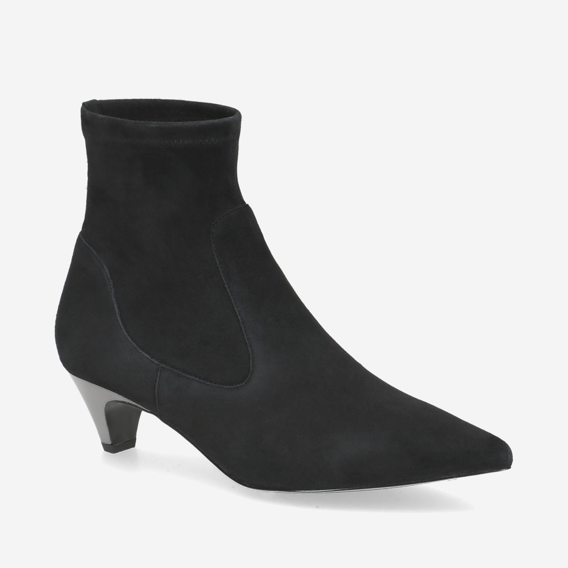  75317 LEDER STRETCH - Schwarz - Frontansicht