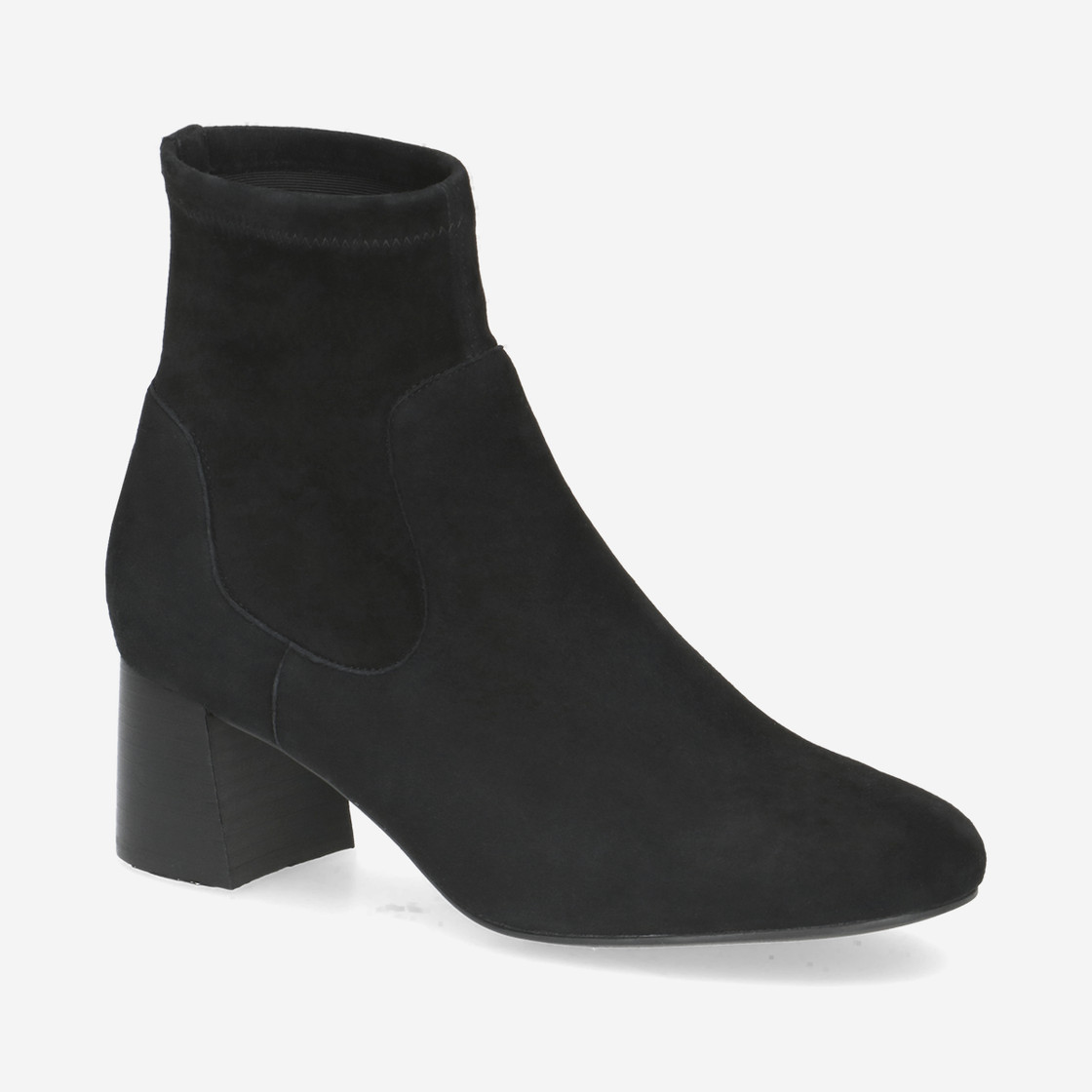  75318 LEDER STRETCH - Schwarz - Frontansicht