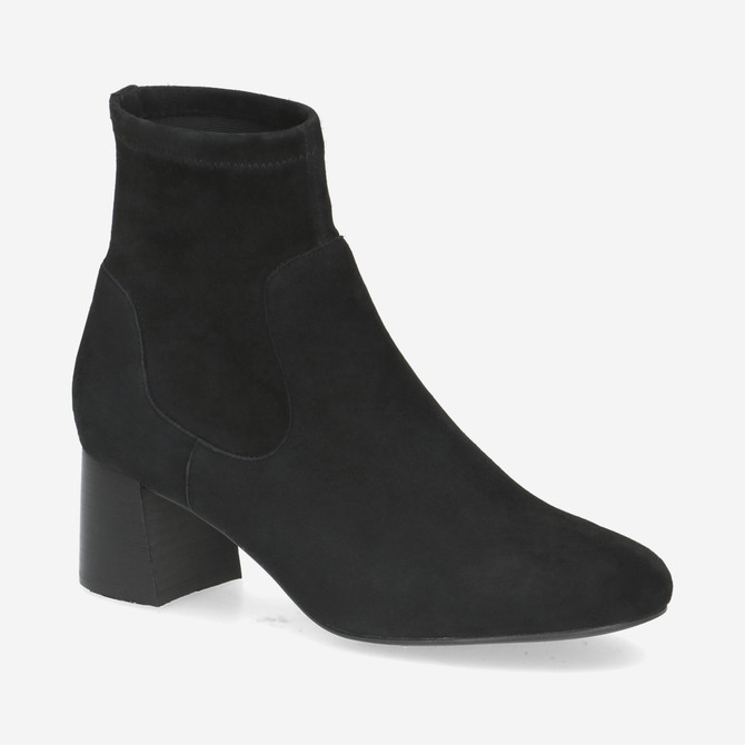  75318 LEDER STRETCH - Schwarz - Frontansicht