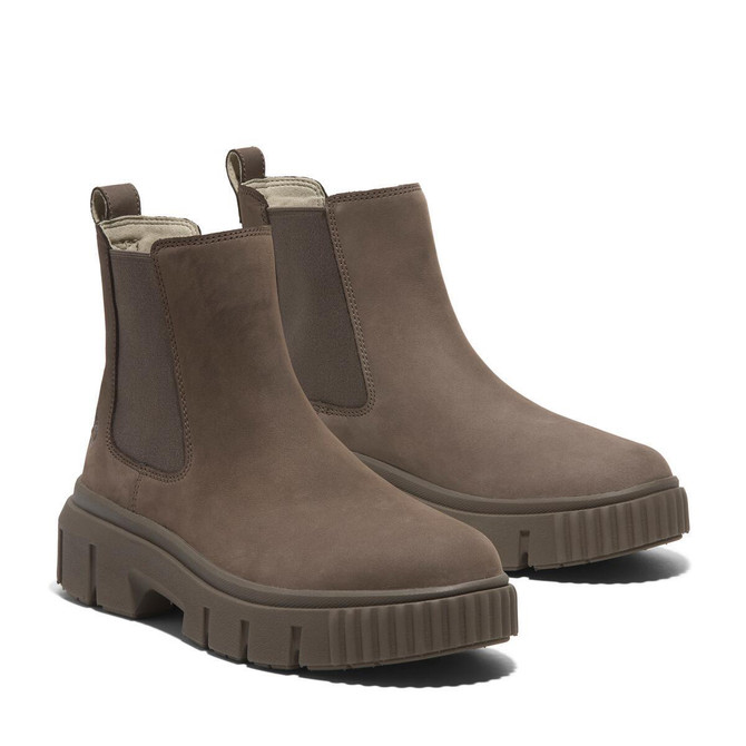 Timberland A2FK2 Greyfield MID CHELSEA BO - Braun - Frontansicht