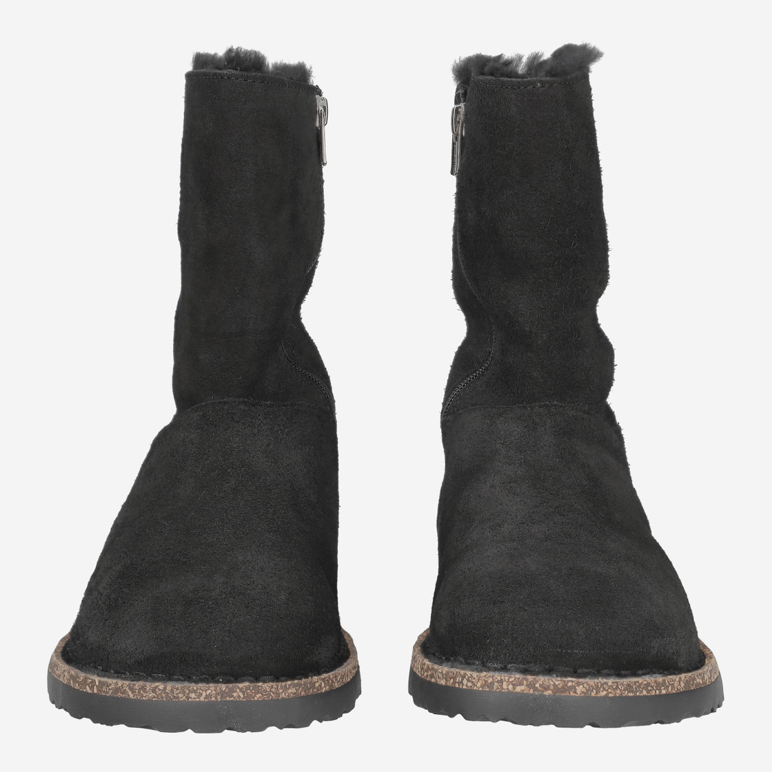 birkenstock UPPSALA ZIP - Schwarz - Frontansicht