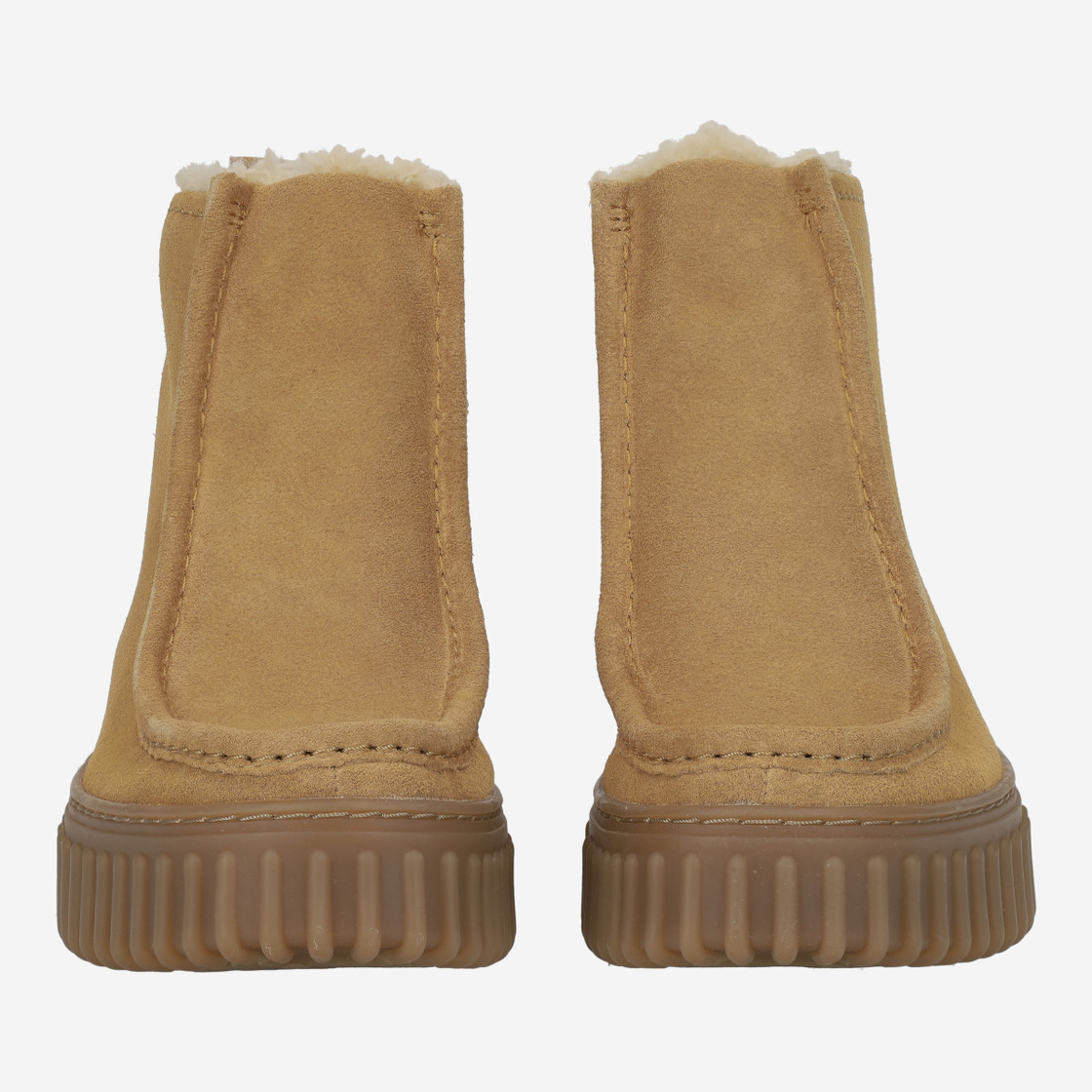 Clarks Torhill Cozy - Beige - Frontansicht