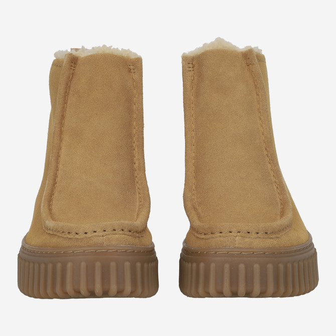Clarks Torhill Cozy - Beige - Frontansicht