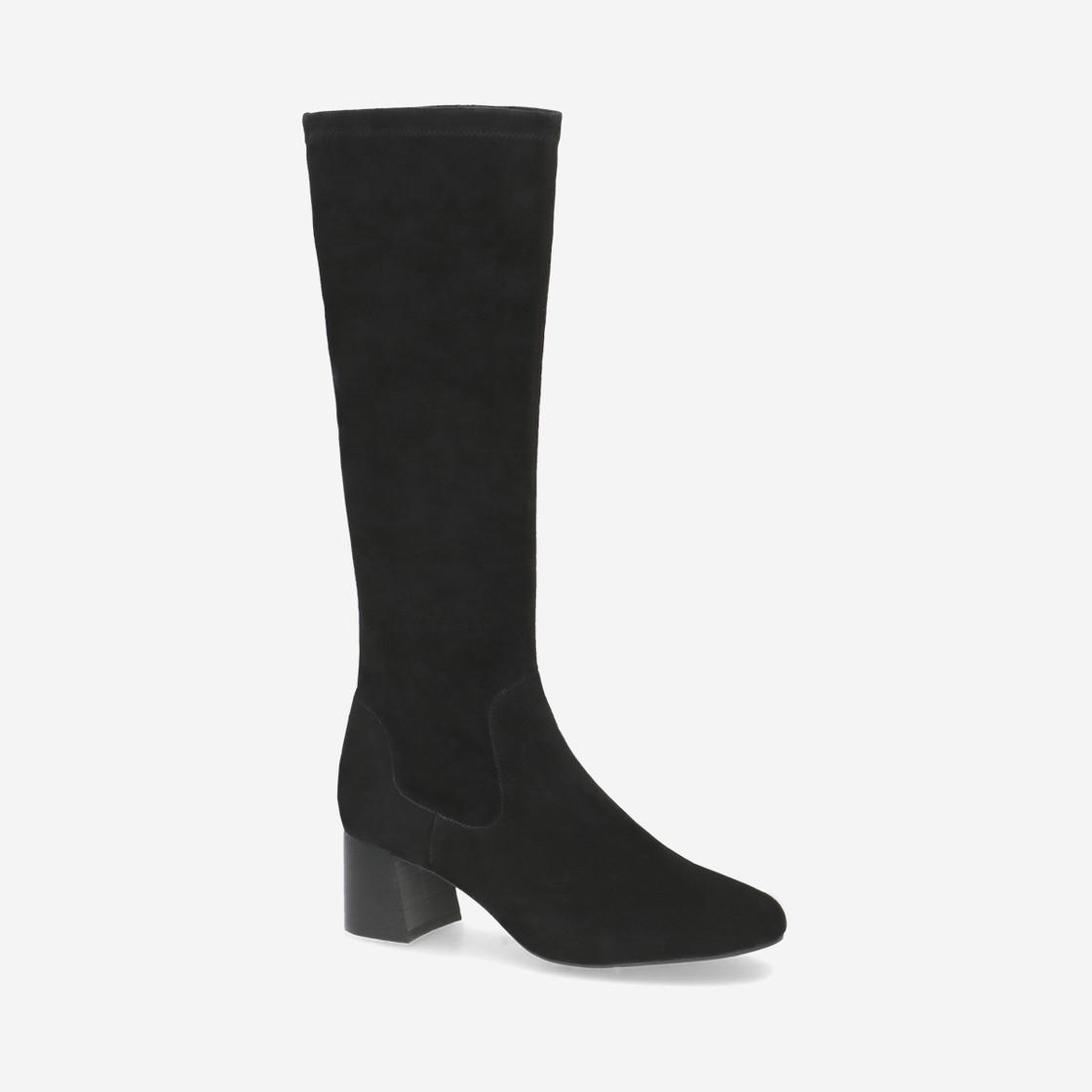  75521 LEDER STRETCH - Schwarz - Frontansicht