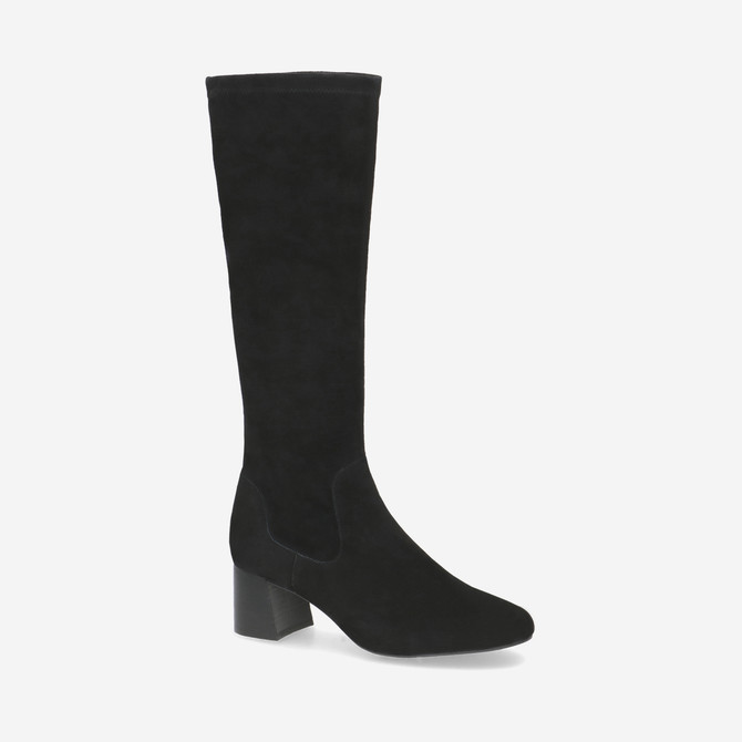  75521 LEDER STRETCH - Schwarz - Frontansicht