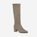 75526 LEDER STRETCH - Grau - Frontansicht