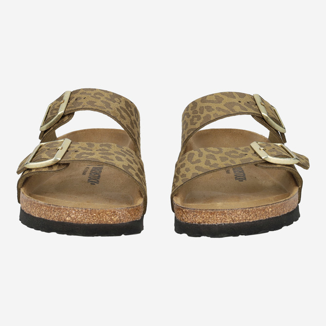 birkenstock ARIZONA - Braun kombiniert - Frontansicht