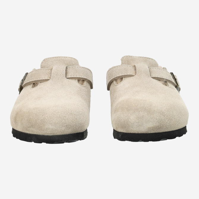 birkenstock BOSTON - Beige - Frontansicht