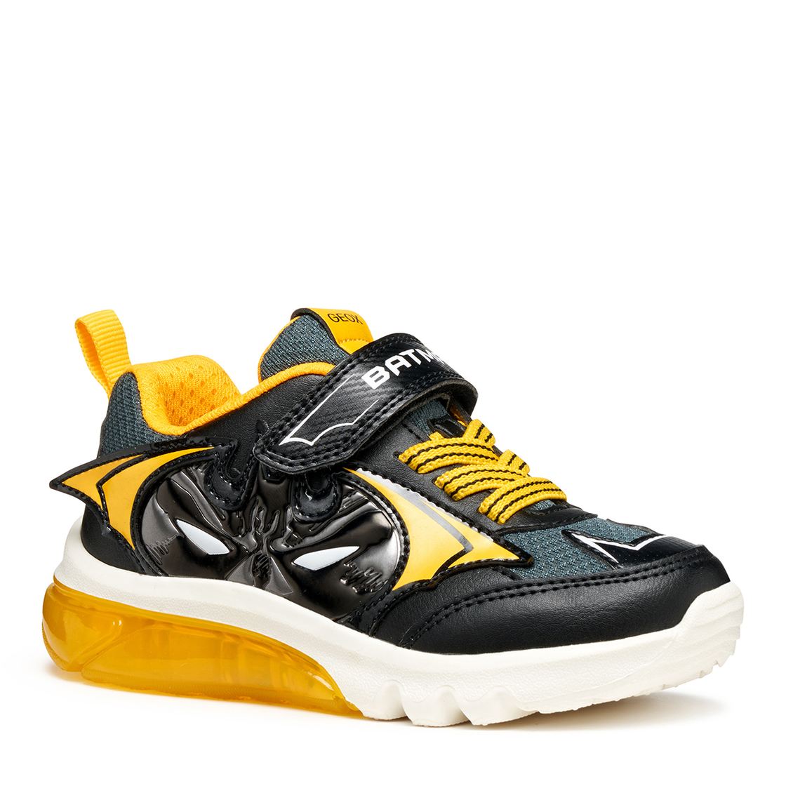 Geox CIBERDRON - Schwarz, kombiniert - Frontansicht