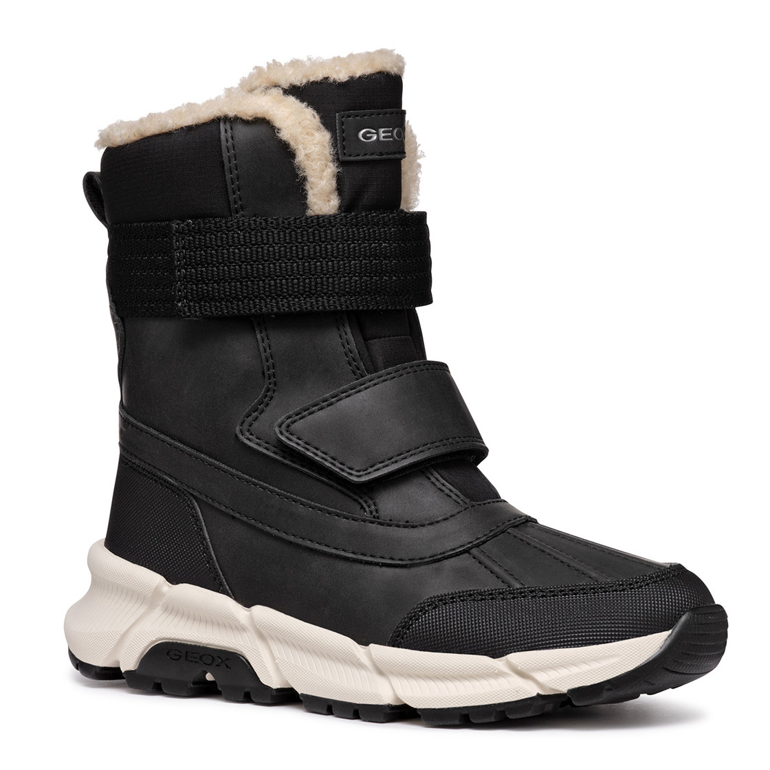 Geox FLEXYPER PLUS - Schwarz - Frontansicht