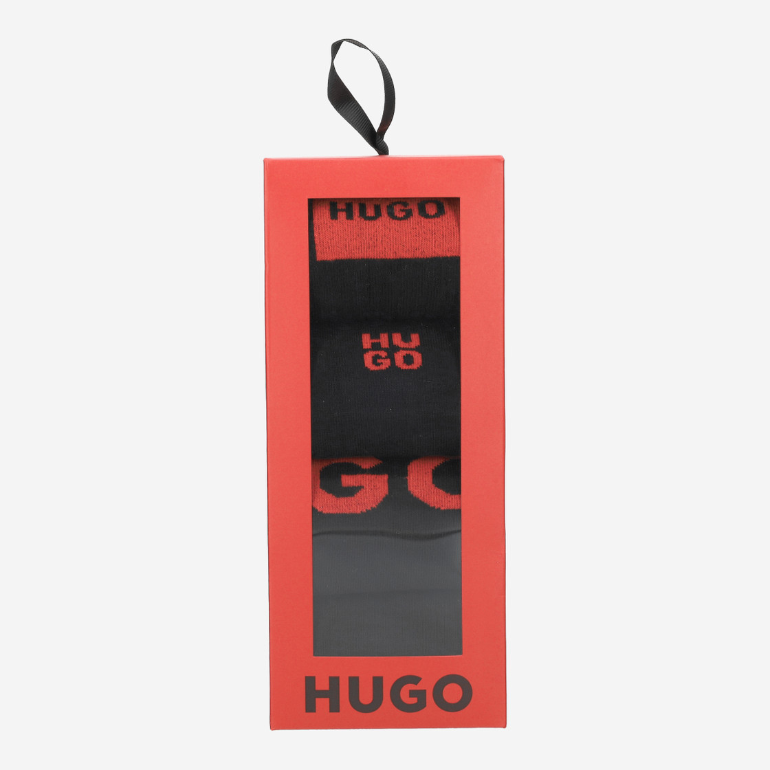 HUGO 4P RS GIFT RIB CC - Schwarz - Frontansicht