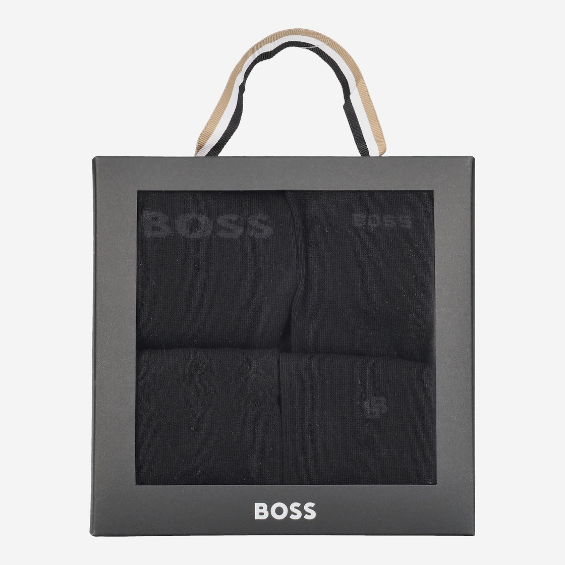 Boss 4PRSGiftset IconicCC - Schwarz - Frontansicht