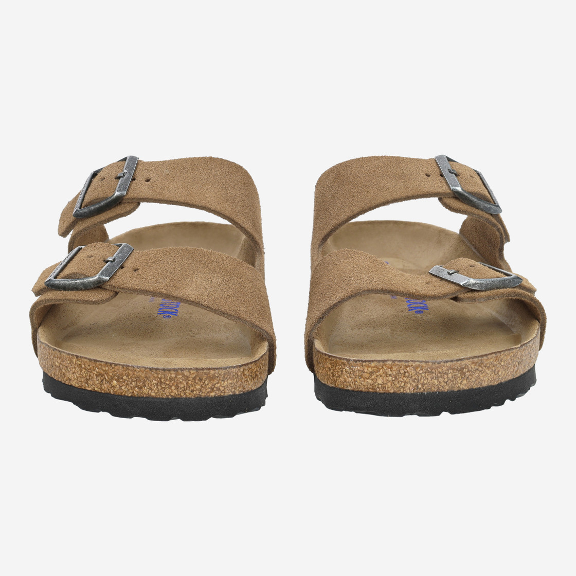 birkenstock ARIZONA SOFTFOOTBED - Braun - Frontansicht