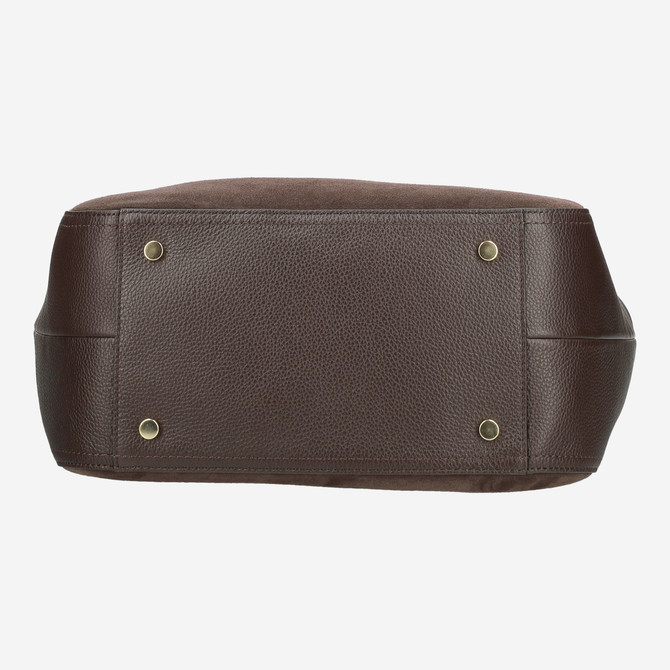 Boss Lenah BIG Tote - Braun - Seitenansicht