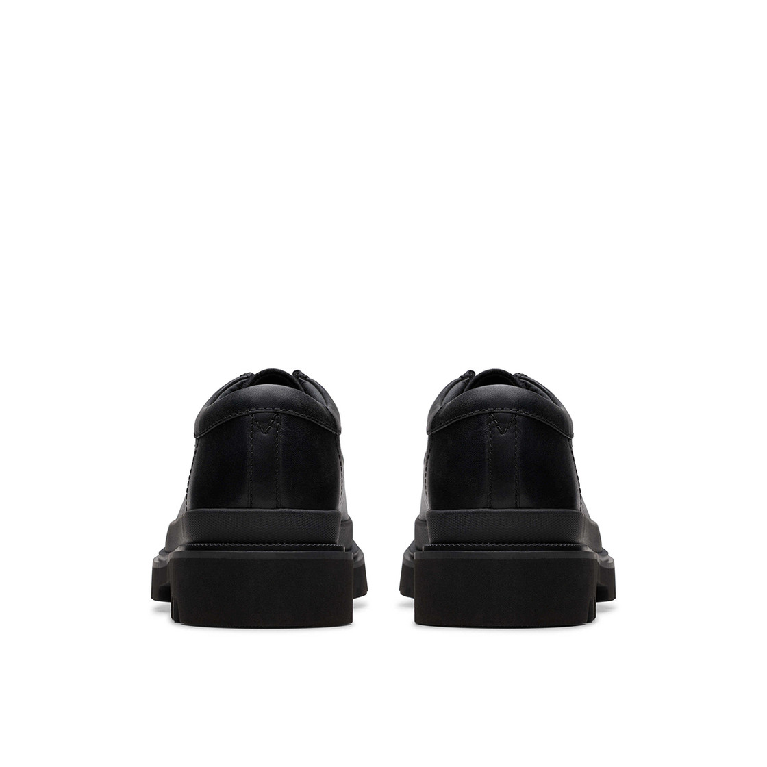 Clarks Badell Seam - Schwarz - Seitenansicht