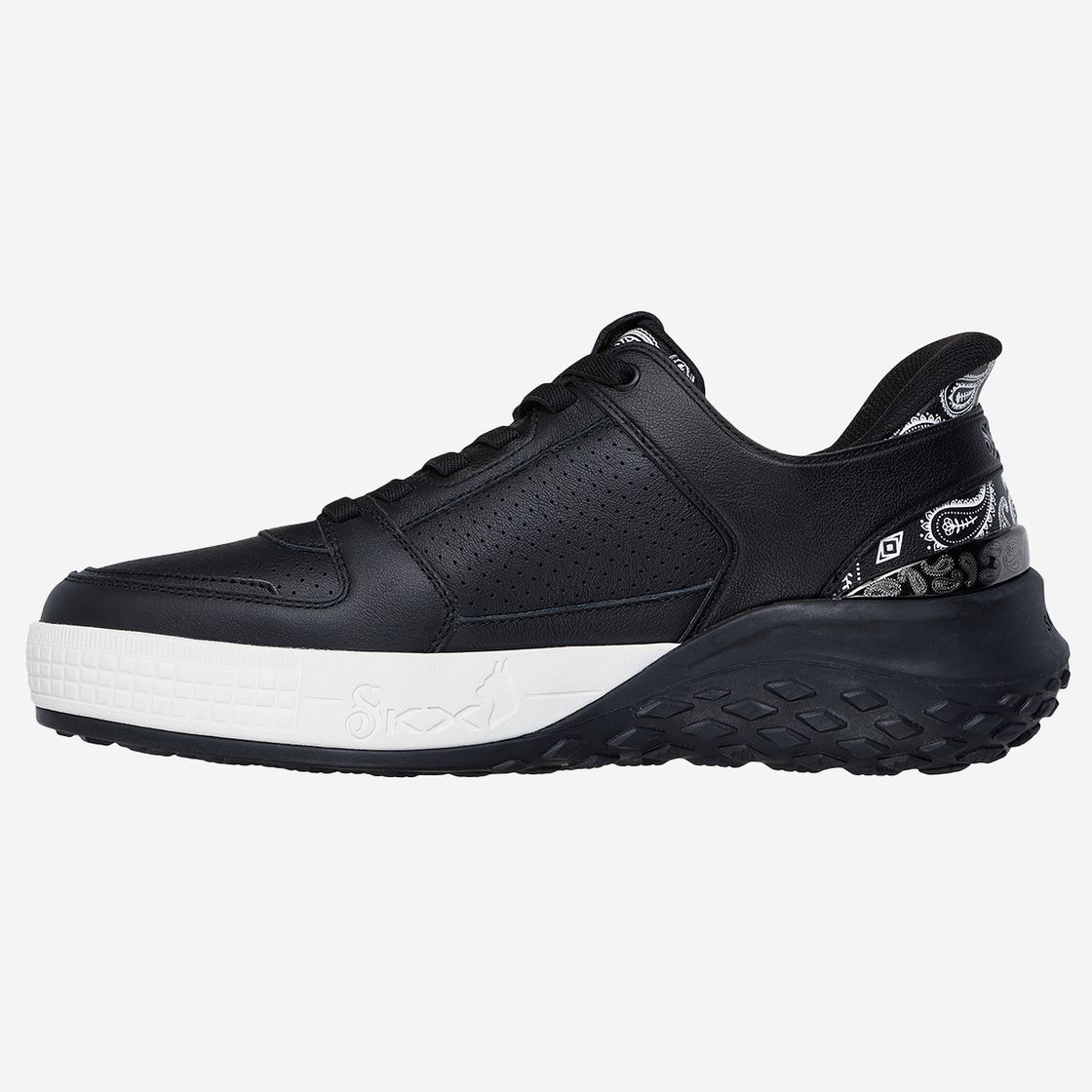 Skechers SIZZLE - Schwarz - Seitenansicht