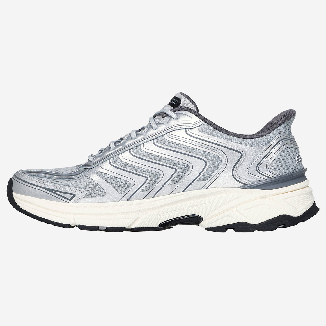 Skechers STAMINA - Silber - Seitenansicht
