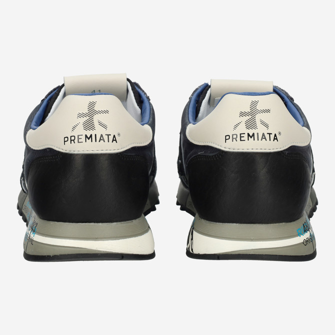 Premiata LUCY - Grau / Blau - Seitenansicht