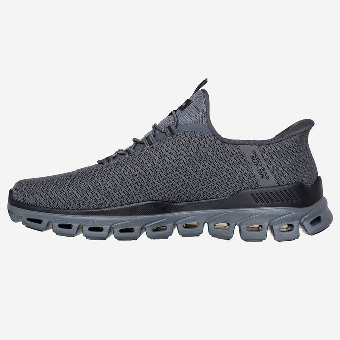 Skechers GLIDE-STEP - NOXUS - Grau - Seitenansicht