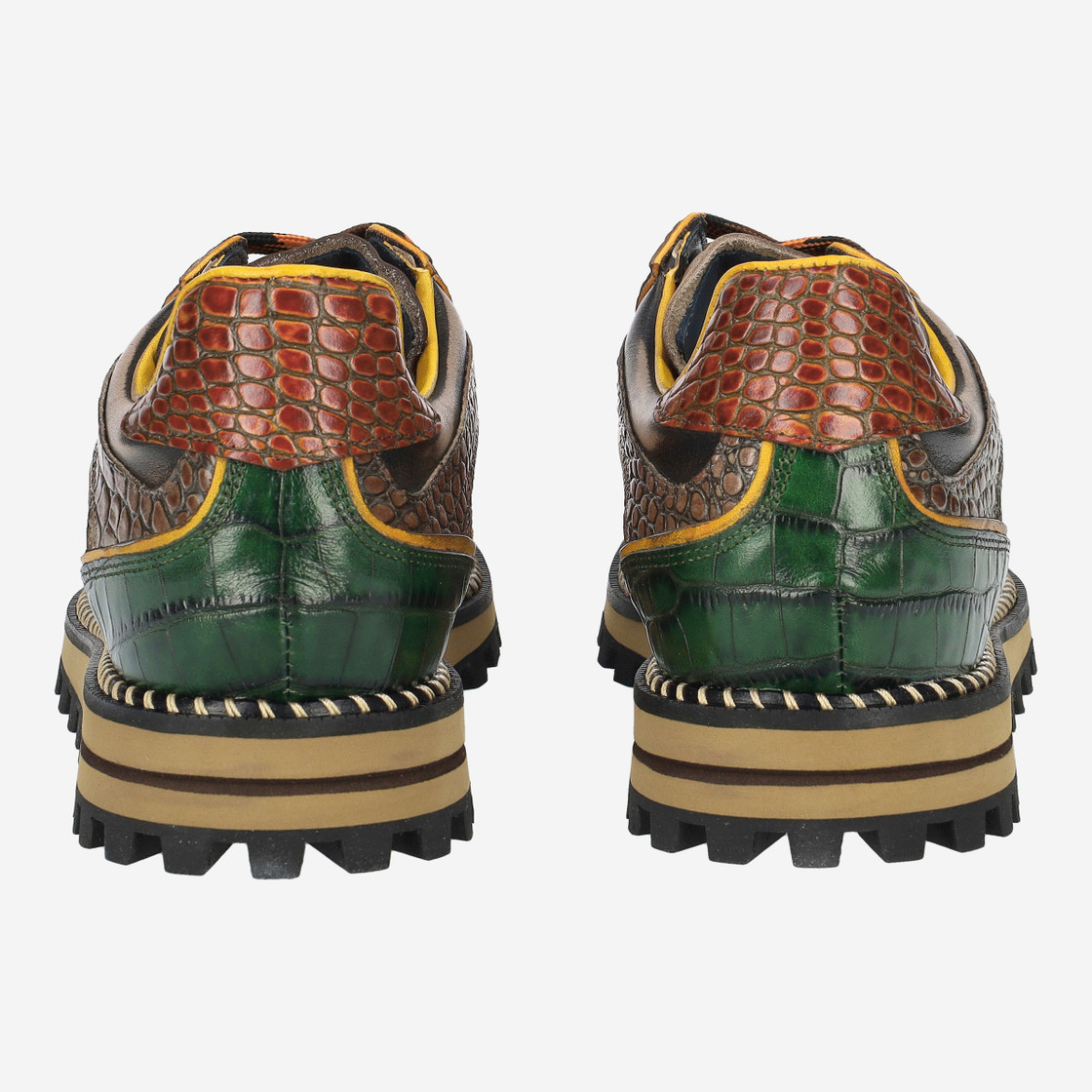 Lorenzi 17070 - Braun / Orange - Seitenansicht