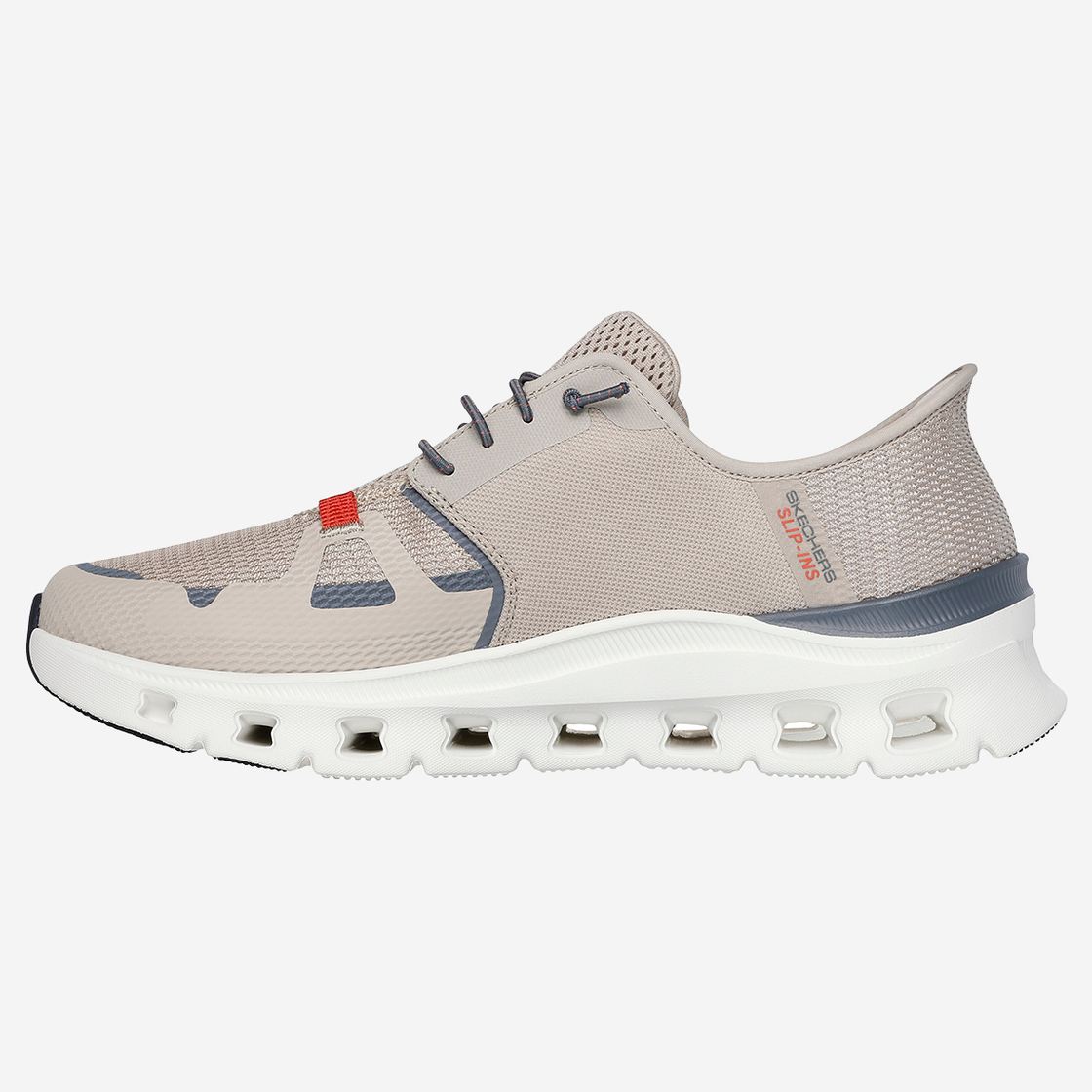 Skechers GLIDE-STEP PRO - Beige - Seitenansicht