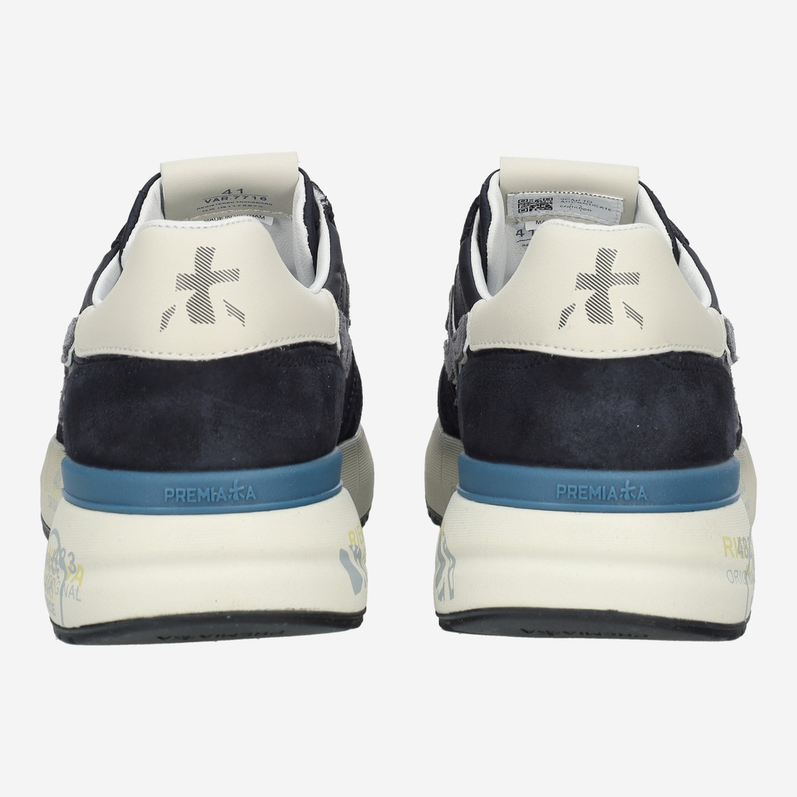 Premiata MICK - Blau - Seitenansicht