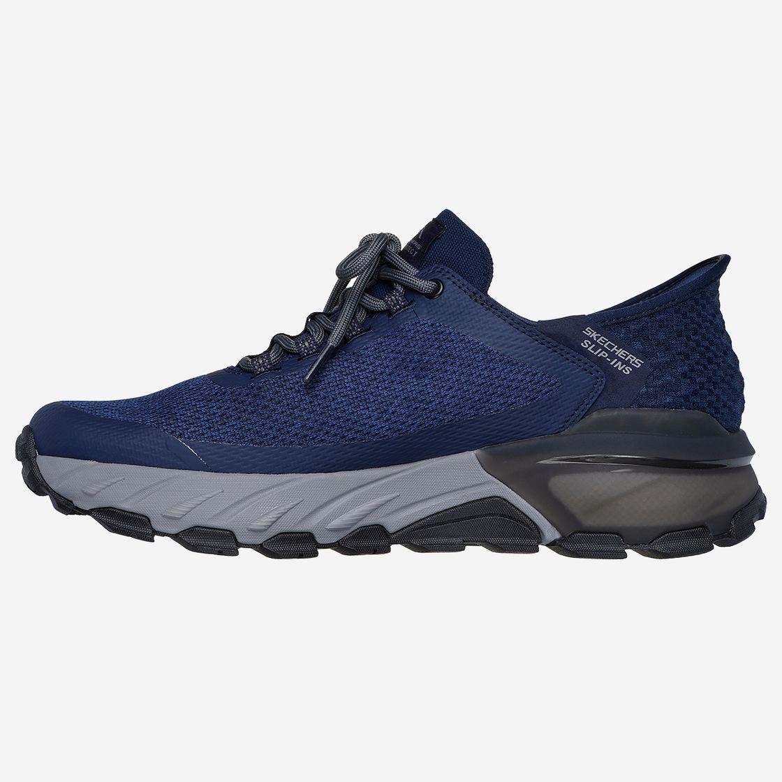 Skechers MAX PROTECT - Blau - Seitenansicht