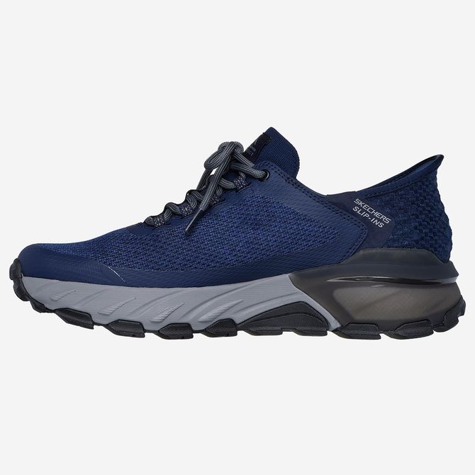 Skechers MAX PROTECT - Blau - Seitenansicht