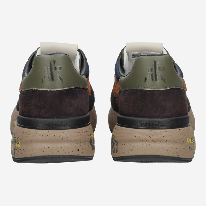 Premiata MICK - Blau, kombiniert - Seitenansicht