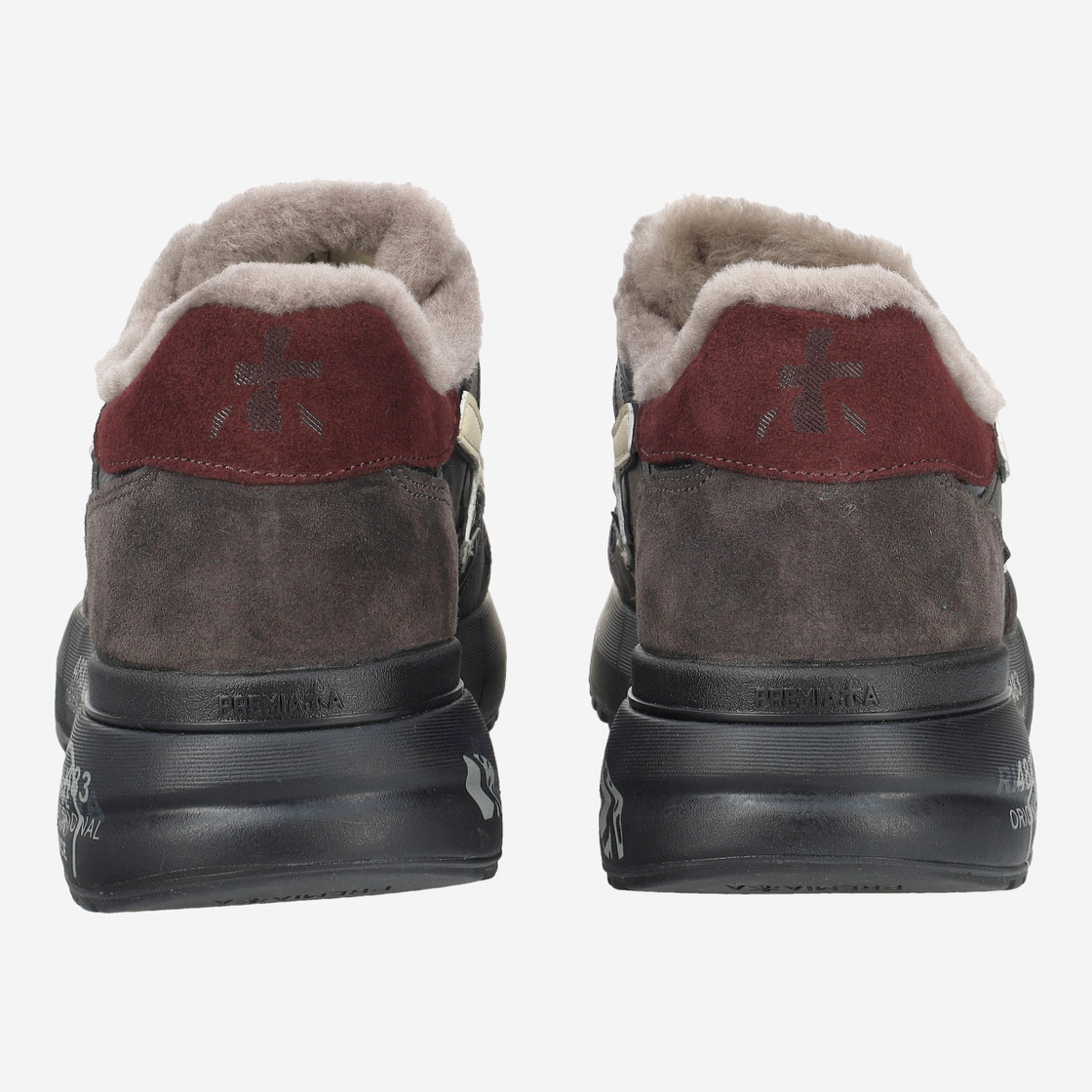 Premiata MICK - Grau - Seitenansicht