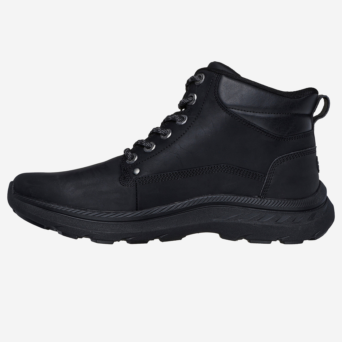 Skechers POLLARD - Schwarz - Seitenansicht