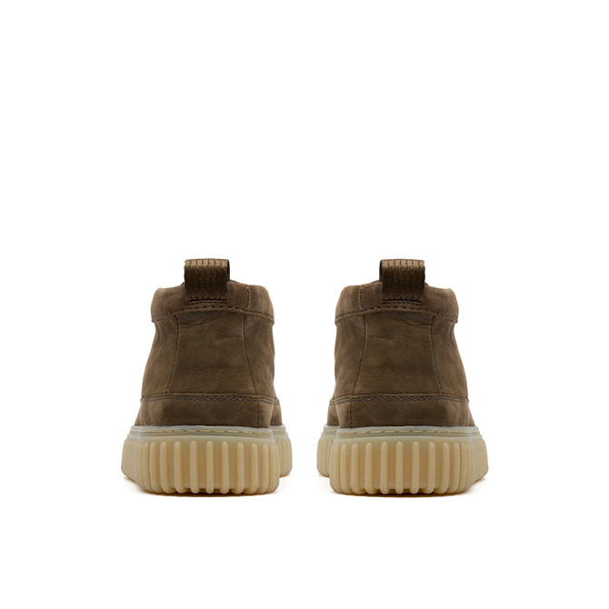 Clarks Torhill LaceHi - Grün - Seitenansicht