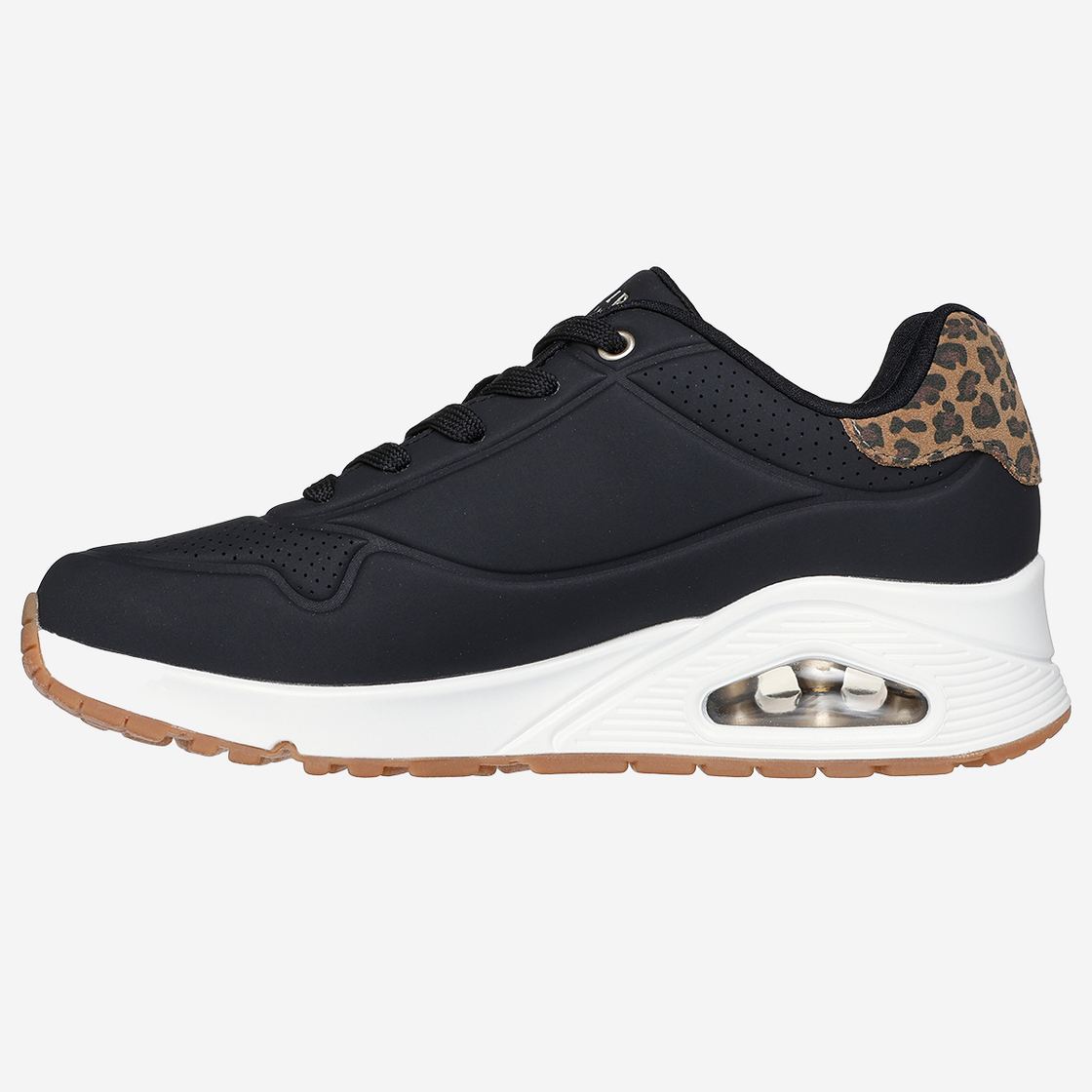Skechers UNO - Schwarz - Seitenansicht