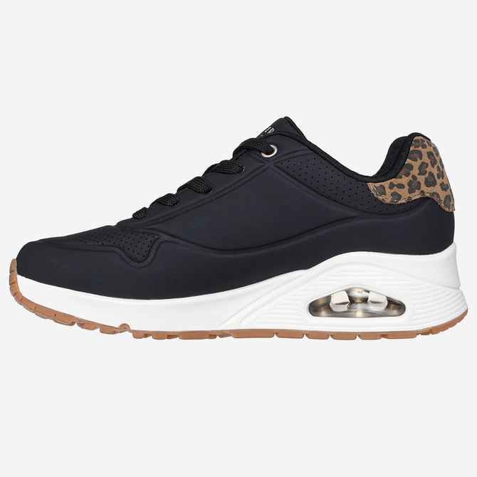 Skechers UNO - Schwarz - Seitenansicht