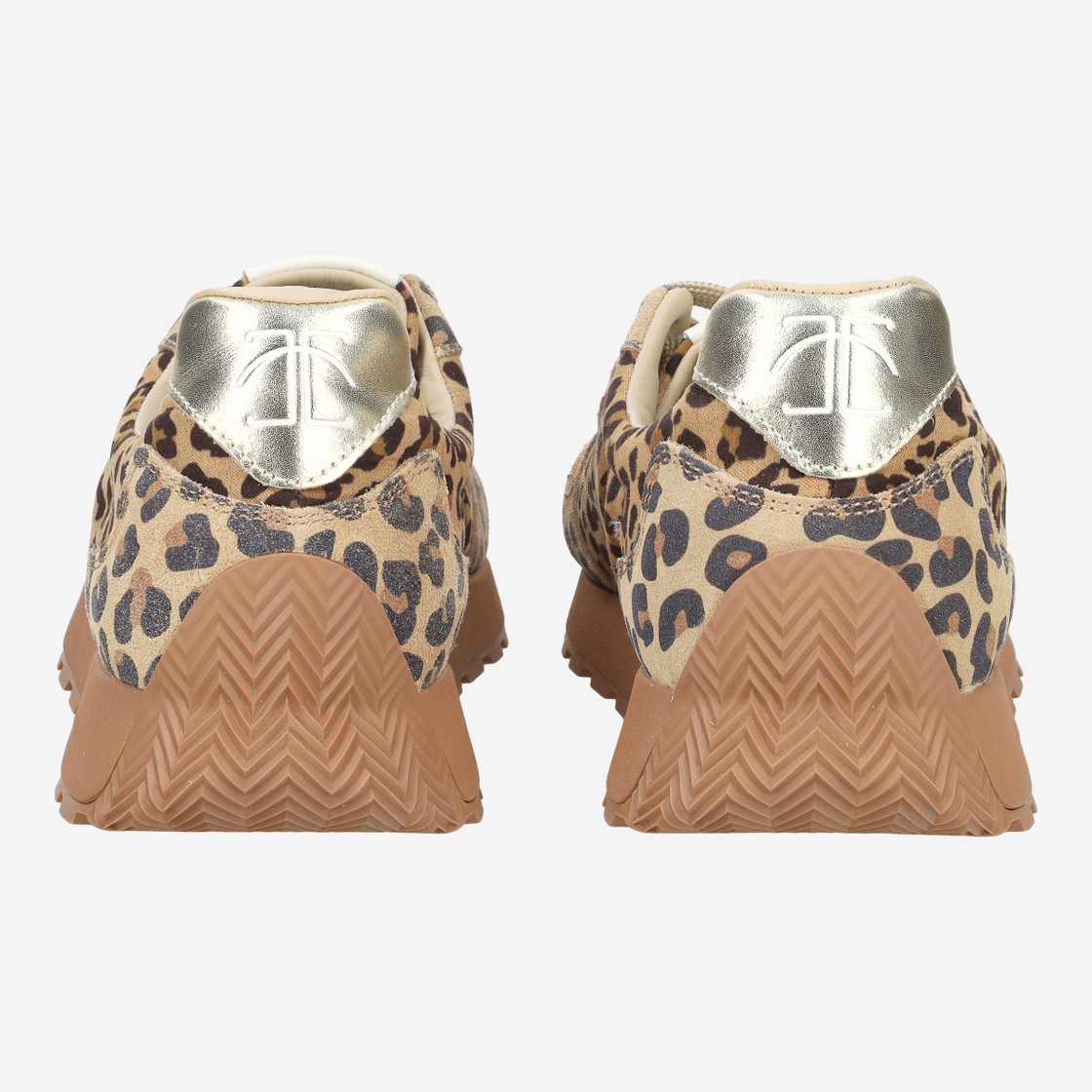 Candice Cooper PLUME 5 - Braun / Leo-Look - Seitenansicht