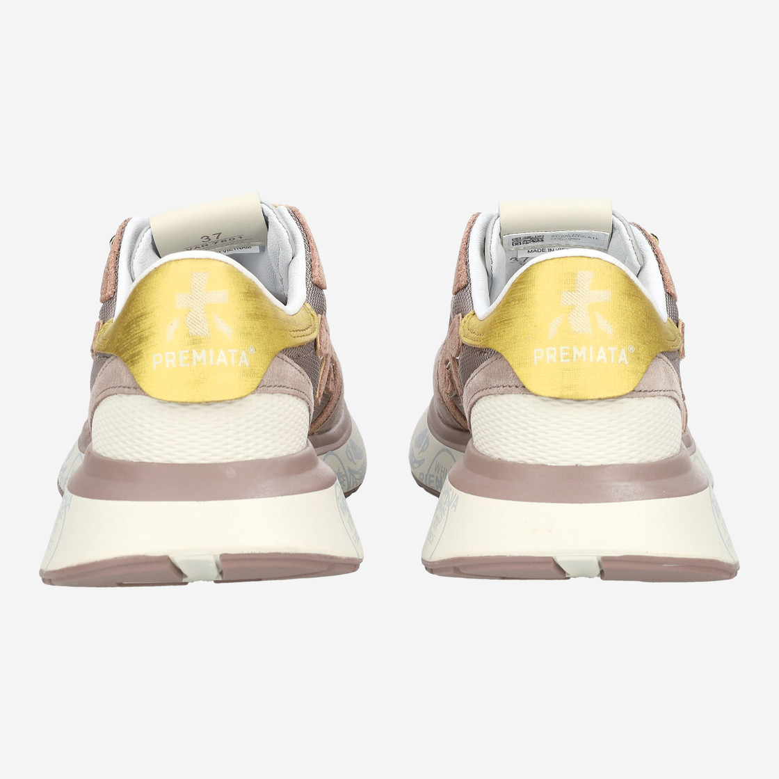 Premiata LAURYN - Beige - Seitenansicht