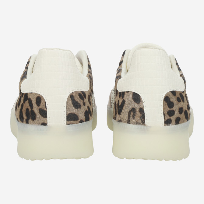 BACK 70 BOSTON - Beige, Leo-Look - Seitenansicht