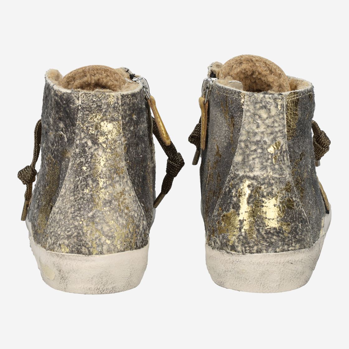Philippe Model PRSX HIGH - Gold - Seitenansicht