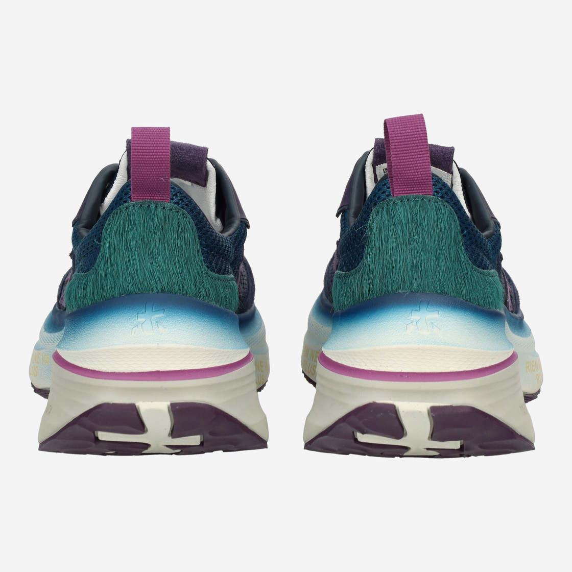 Premiata HILL - Blau, kombiniert - Seitenansicht