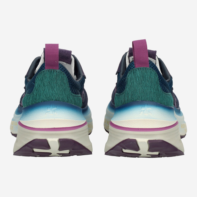 Premiata HILL - Blau, kombiniert - Seitenansicht