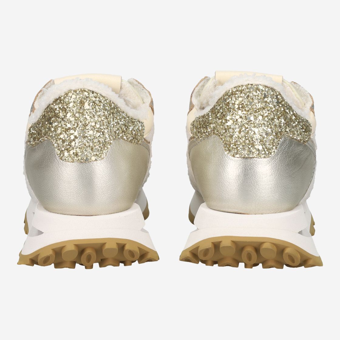 Philippe Model TROPEZ HAUTE LOW - Silber - Seitenansicht