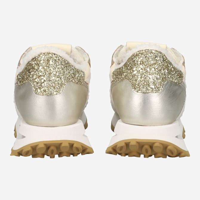 Philippe Model TROPEZ HAUTE LOW - Silber - Seitenansicht