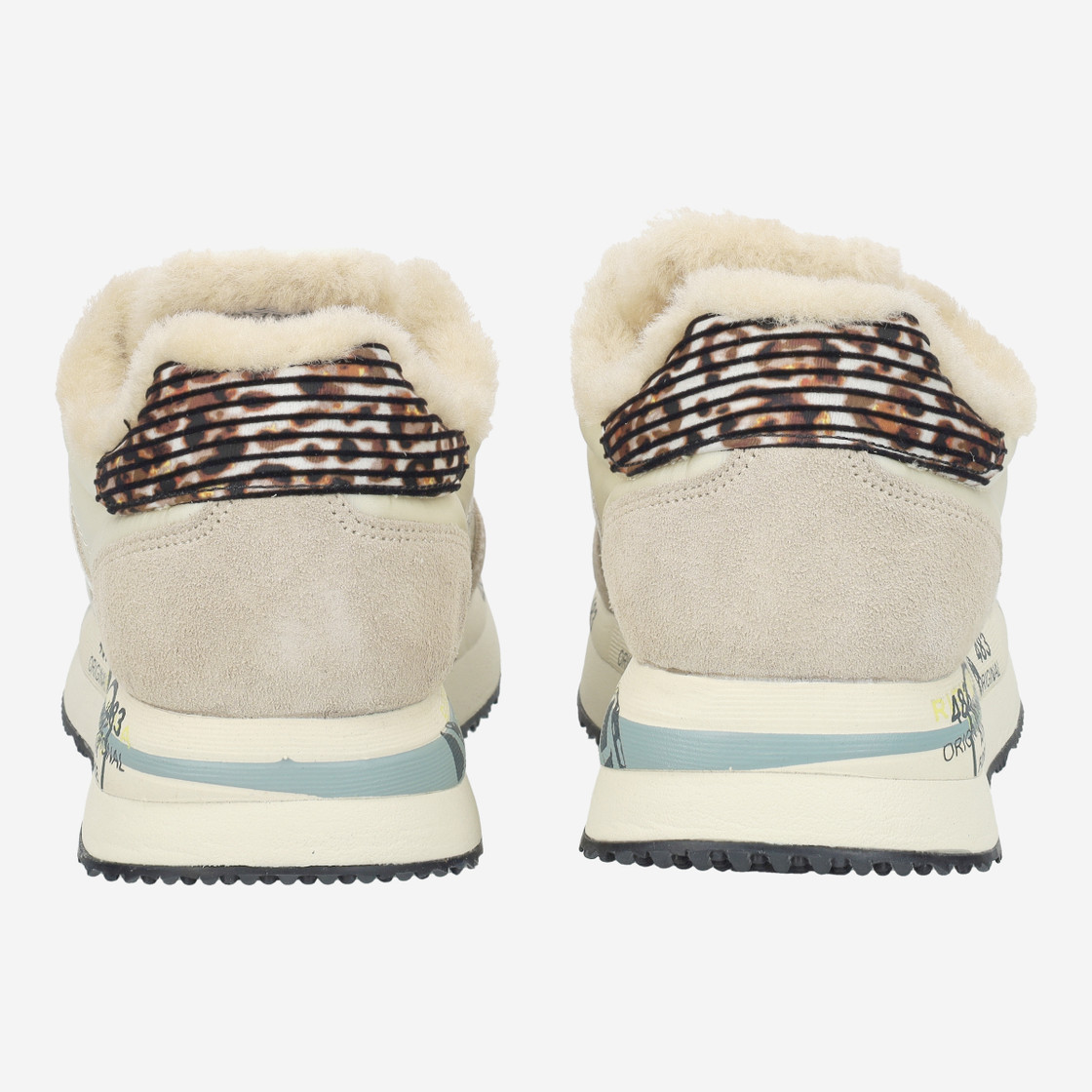 Premiata CONNY - Beige - Seitenansicht