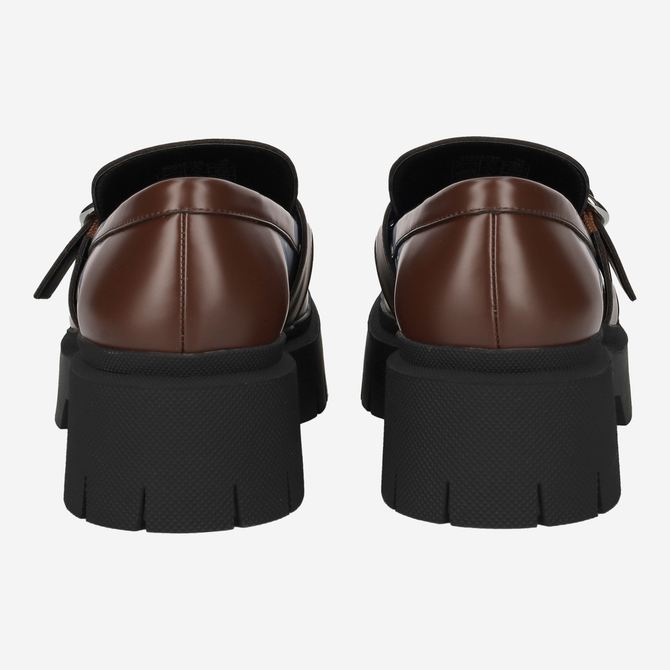 HUGO Kris_NewLoafer - Braun - Seitenansicht