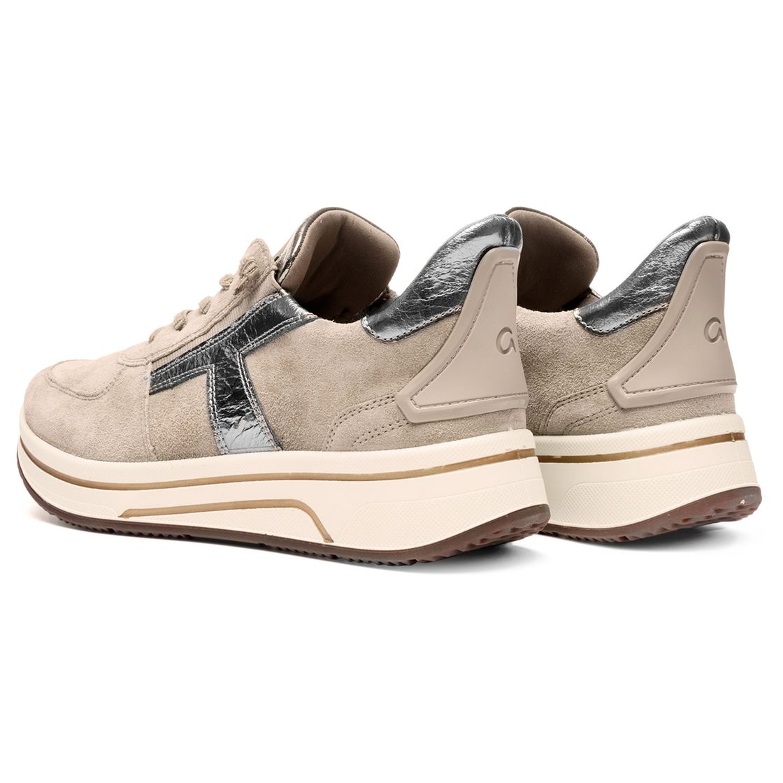 Ara SAPPORO 3.0 - Cashmere/ Beige/ Grau - Seitenansicht