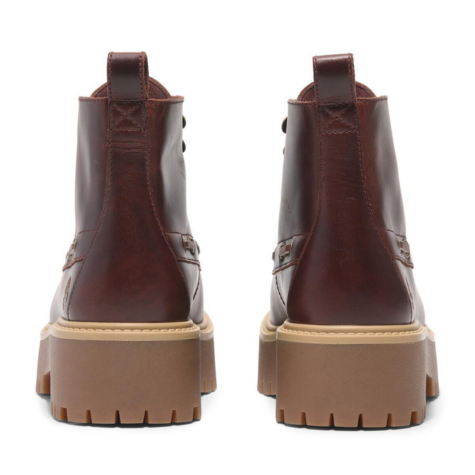 Timberland STONE STREET MID LACE UP BOOT - Rot - Seitenansicht